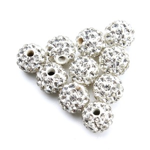 Strass Disco Ball Perlen Schmuck Großhandel Perlen Lose Perlen - Product Image 2
