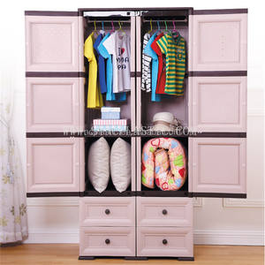 Double <strong>Combi</strong> <strong>Wardrobe</strong> 2 Door 2 Drawer Furniture Bedroom - Product Image 4