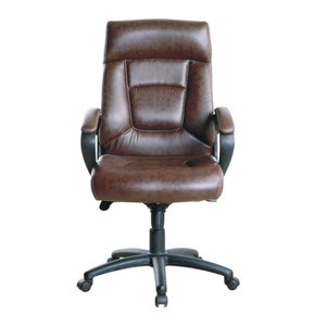 Chaise de bureau de directeur tournant de patron à dossier haut Offre Spéciale chaise de bureau de direction en cuir - Product Image 2