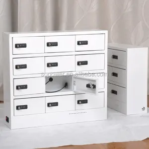 High-End Power supplier tower Electronic Locker.Locker Cell Phone Charging Station.Safe storage cabinet