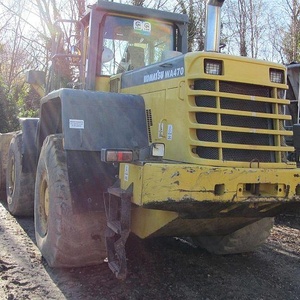 Machine à chargeur frontal lourd Komatsu WA470 d'occasion Chargeur payant Composant de moteur à noyau Charge nominale de 7 tonnes Moteur 194kw Excellent état - Product Image 1
