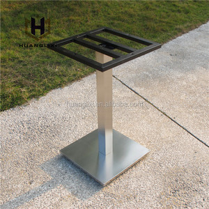 Acero inoxidable de alta calidad mesa de comedor base extraíble metal pata de la mesa para la venta - Product Image 3