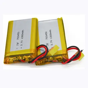 703450 1300mAh 锂聚合物 lipo 可充电电池