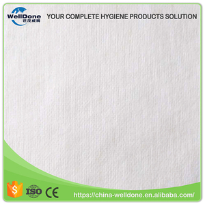 Haute qualité polyster avec viscose humide lingettes spunlace non-tissé fabricant - Product Image 1