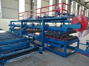 EPS ألواح للحائط لوحة إسمنتية عازلة خط إنتاج الصوف الصخري fireroofing ألواح عازلة - Product Image 2