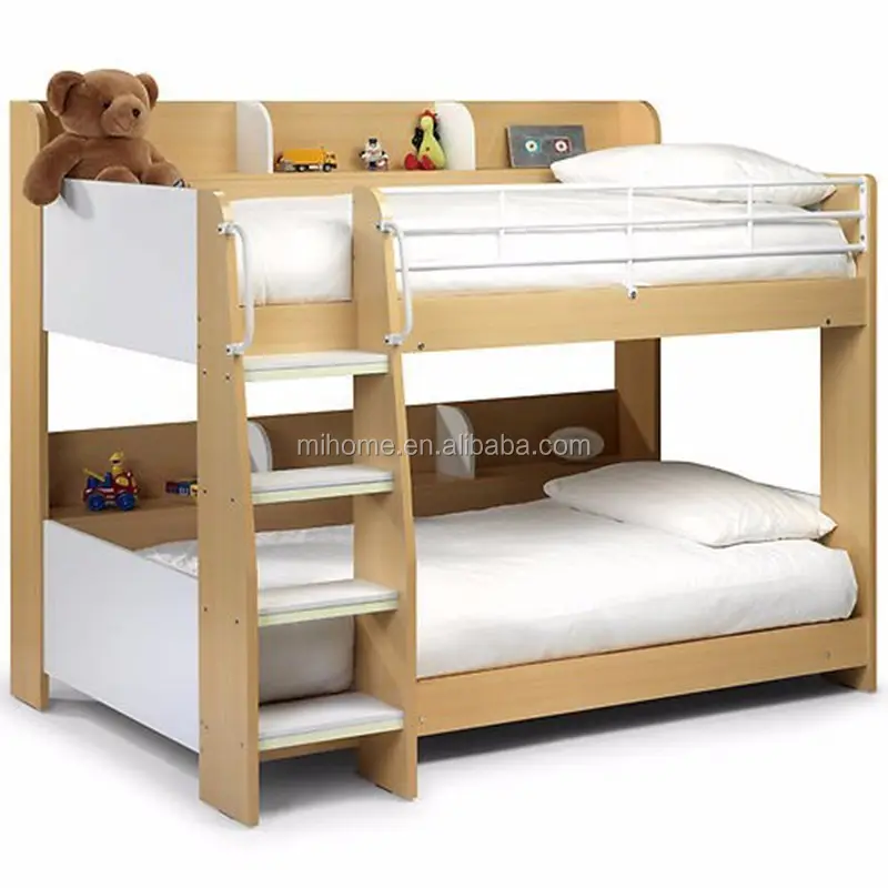 Solid wooden kids bunk bed children bunk bed