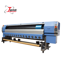 Impresora de Carteles Publicitarios E320 4 DX5 con 4 Cabezales, Impresora de Formato Grande de 3.2m, Plotter de Vinilo para Pancartas Flexibles