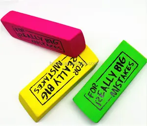 big size jumbo big mistake rubber eraser, for big mistake eraser