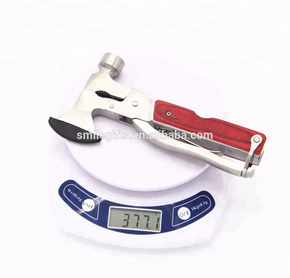 Готовый к отправке ручной инструмент для кемпинга на природе Многофункциональный складной молоток