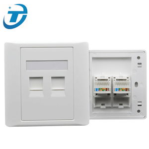 Boîte <span class=keywords><strong>de</strong></span> surface <span class=keywords><strong>de</strong></span> plaque frontale cat5e cat6 <span class=keywords><strong>rj45</strong></span> - Product Image 1
