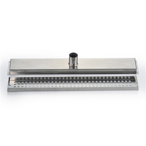 <span class=keywords><strong>Rejilla</strong></span> de Drenaje de Piso de Acero Inoxidable para <span class=keywords><strong>Baño</strong></span>, Drenaje Rápido para Ducha Larga - Product Image 6