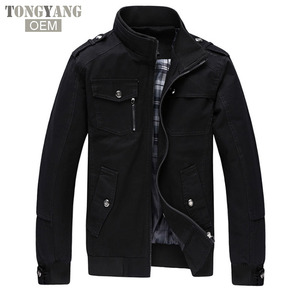 TONGYANG Casual <span class=keywords><strong>giacca</strong></span> da <span class=keywords><strong>uomo</strong></span> <span class=keywords><strong>giacca</strong></span> primaverile <span class=keywords><strong>uomo</strong></span> cappotti inverno capispalla maschile autunno soprabito kaki 4XL - Product Image 3