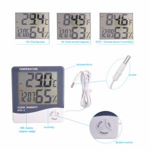 Indoor Outdoor Digital LED termômetro e higrômetro umidade temperatura - Product Image 4