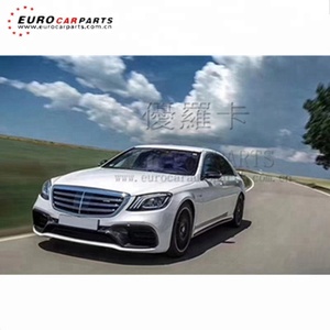 Kit de carrosserie nouveau style S classe w222 S65, pour S320 S350 S400 S500 à <span class=keywords><strong>S63</strong></span> S65, avec phares et feux arrières, <span class=keywords><strong>2018</strong></span> - Product Image 3