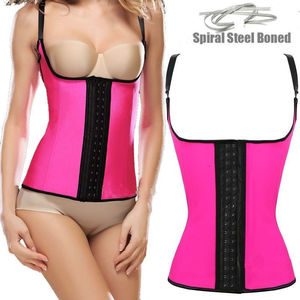 Látex Cintura Trainer, cintura recorte corsés, sin tirantes faja - Product Image 4