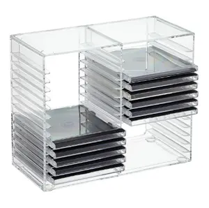 acrylic CD/DVD holder display rack display