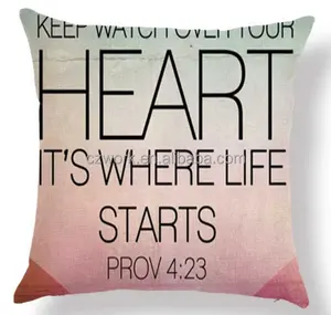 3D digital printed LOVE designs sofa seat cushion covers and luxury pillow cases