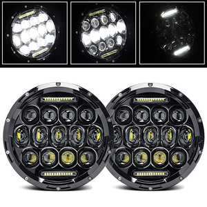 75W <span class=keywords><strong>Moto</strong></span> Phare 7 "DRL <span class=keywords><strong>LED</strong></span> <span class=keywords><strong>Moto</strong></span> Phare Hi/lo Faisceau <span class=keywords><strong>Led</strong></span> Projecteur Phare <span class=keywords><strong>pour</strong></span> <span class=keywords><strong>Moto</strong></span> - Product Image 4
