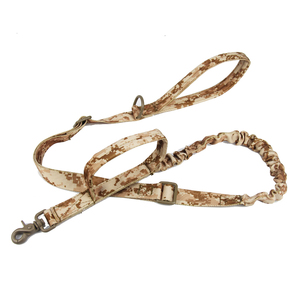 Guinzaglio tattico retrattile in Nylon per cani guinzaglio regolabile guinzaglio elastico corda guinzaglio cane con 2 maniglia di controllo - Product Image 4