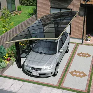 Cao sức mạnh tác động xách tay hiện đại polycarbonate nhựa pergola bìa mái hiên