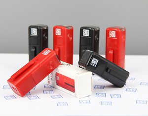 Fácil de tomar bolsillo nombre de encargo sello sello / sellos de goma para profesores - Product Image 1