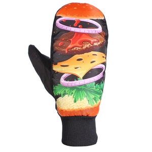 Thermal Ski Gloves Winter Fleece Waterproof Snowboard Motorcycle Skiing Gloves Sportswear <strong>Adult</strong> Kids Snow <strong>Mittens</strong> - Product Image 2