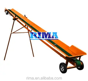 5.0-meter long belt loading conveyor timber log conveyor - LC50