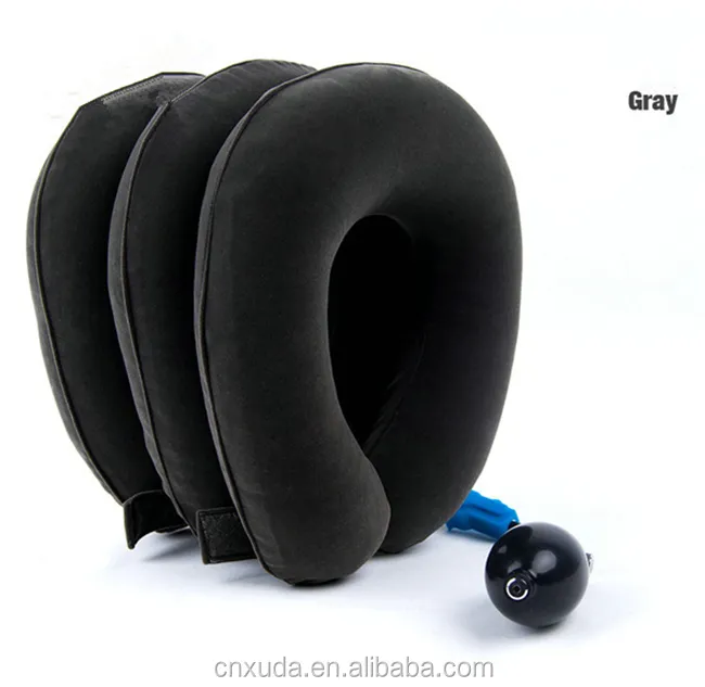 तीन परतों तंत्र Inflatable पंप गर्दन गार्ड ग्रीवा कर्षण कंधे सिरदर्द दर्द गर्दन Relaxer