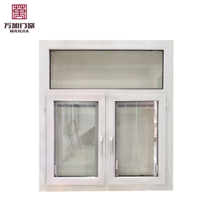 WANJIA Nhà Cửa Sổ Đôi Kính Pvc Cửa Sổ Và Cửa Ra Vào Upvc Cửa Sổ Cửa Sổ - Product Image 2