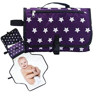 Portable Couches Matelas à langer-Étanche Bébé Voyage <span class=keywords><strong>Sac</strong></span> avec Amovible matelas à Langer et Compartiments <span class=keywords><strong>De</strong></span> Rangement - Product Image 1