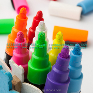 Cedar Markers lỏng Chalk Markers - 8 gói với 2 miễn phí rượu vang thủy tinh đánh dấu và 20 Bảng Đen nhãn Reversible Bullet và đục - Product Image 2