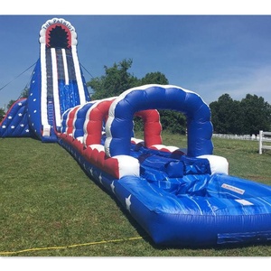 <span class=keywords><strong>Long</strong></span> toboggan gonflable commercialement populaire avec château gonflable durable à <span class=keywords><strong>vendre</strong></span> - Product Image 2