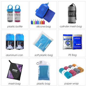 Tuỳ chỉnh Kỹ Thuật Số In Cầm Tay Ma Thuật Ngay Lập Tức Cảm Giác Lạnh Nhiệt Độ Bay Hơi Làm Mát Băng Khăn trong Chai - Product Image 5