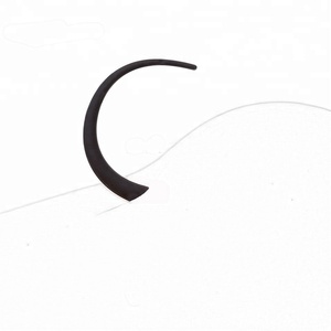 Silicona pura Anal Plug Tail Black Long Dog Tail Butt Plugs Ball Dilator Butt Plug <span class=keywords><strong>Gay</strong></span> - Product Image 6