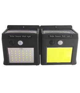 Esterno luce solare esterna impermeabile A-8700 ha condotto la lampada da parete solare automatico a infrarossi lampada da parete solare - Product Image 4