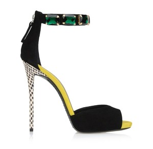 Donne eleganti di modo di cristallo del rhinestone tacco alto di qualità delle signore di usura del partito scarpe <span class=keywords><strong>sandali</strong></span> - Product Image 2