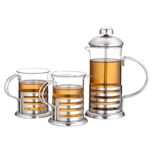 ODM ferro dorato tazza di caffè in 200ml french press mug - Product Image 5