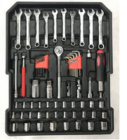 Ensemble de chariot à outils Kraftwelle Allemagne de 116 pièces, outils utilisés pour l'atelier, ensemble d'outils automobiles
