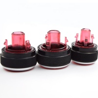 YUCHEN Nouveau lot de 3 boutons de commande de chauffage/climatisation en ABS de haute qualité pour Peugeot 307 CITROEN C-TRIOMPHE