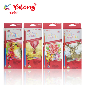 Yailong — <span class=keywords><strong>crayons</strong></span> à double pointe, <span class=keywords><strong>en</strong></span> <span class=keywords><strong>bois</strong></span> naturel, couleurs <span class=keywords><strong>de</strong></span> haute qualité, pour écoliers, <span class=keywords><strong>24</strong></span> couleurs - Product Image 2