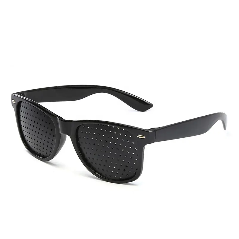 विरोधी-निकट दृष्टि पिनहोल चश्मा पिन होल धूप का चश्मा व्यायाम दृष्टि में सुधार हीलिंग विजन केयर चश्मा पिनहोल चश्मा