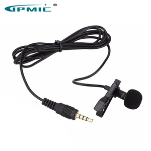 Bán Hot Xách Tay 3.5mm Mini Có Dây Tie Clip Mic cho Bài Giảng Giảng Dạy Hội Nghị Hướng Dẫn Ve Áo Lavalier Microphone - Product Image 1