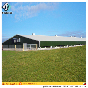 Geprefabriceerde Lage Kosten Vleeskuikens Gevogelte Boerderij Ontwerp In <span class=keywords><strong>China</strong></span> - Product Image 4