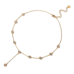 Collier ras <span class=keywords><strong>de</strong></span> <span class=keywords><strong>cou</strong></span> <span class=keywords><strong>en</strong></span> argent 925 Gemnel, bijoux <span class=keywords><strong>en</strong></span> <span class=keywords><strong>or</strong></span>, pavé <span class=keywords><strong>de</strong></span> zircon <span class=keywords><strong>blanc</strong></span>, véritable <span class=keywords><strong>or</strong></span> - Product Image 2