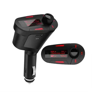 Xe Kit MP3 Máy Nghe Nhạc Không Dây FM Transmitter Với USB SD MMC Khe Cắm