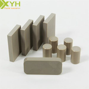 Natural PEEK plastic bar/ solid PEEK rod for engineering plastic