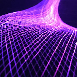 Hot Sales Luminous Fiber Optic Woven Mesh Fiber Optic <strong>Net</strong> <strong>Lighting</strong> for Tree - Product Image 2