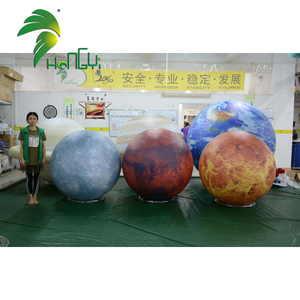 LED decorativa LUZ DE <span class=keywords><strong>SOL</strong></span>/Tierra/luna/Júpiter/Saturno/Urano/Neptune/Mercurio/Venus/Mars bolas de bolos planeta hinchable globos - Product Image 3