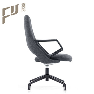Nuovo design comfort ufficio visitatore sedie <span class=keywords><strong>senza</strong></span> ruote prezzo cina - Product Image 5