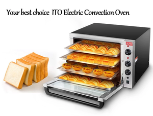 Small Size Electric Baking Bread Oven Hot Air Circulating Convection Steam Oven - Product Image 4
